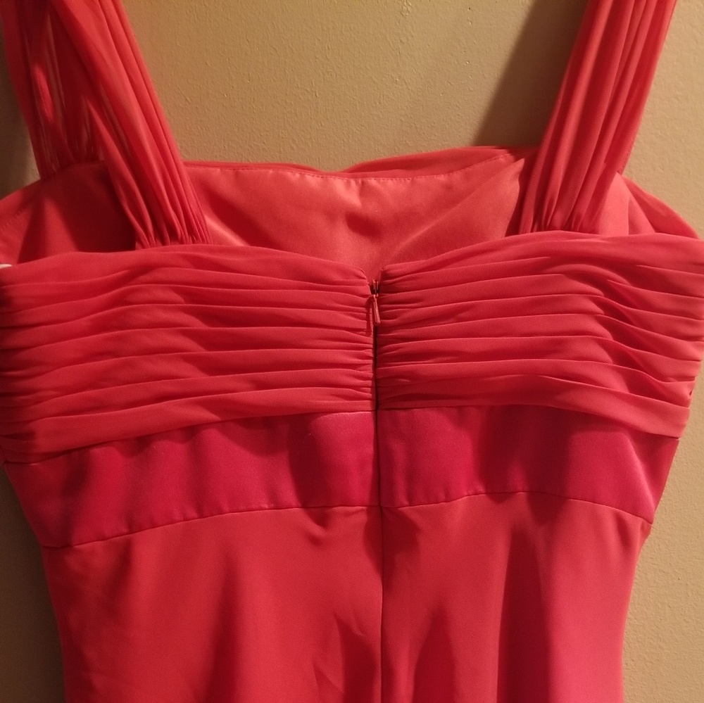 B2 Red Tea Length Dress - Picture 2 of 4